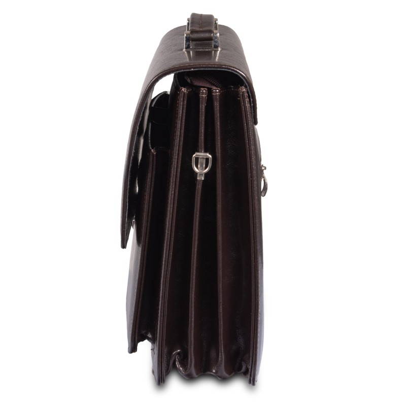 Elegancka Teczka Męska Skórzana – Aktówka na Laptopa | Skóra Naturalna | Sklep Centrum Modnych Torebek