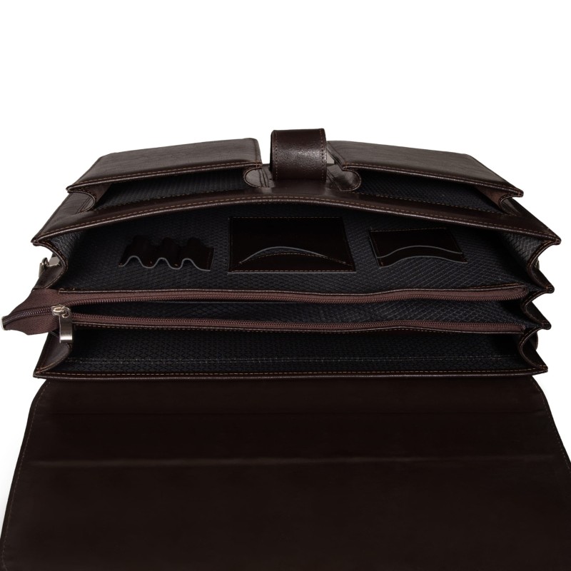 Elegancka Teczka Męska Skórzana – Aktówka na Laptopa | Skóra Naturalna | Sklep Centrum Modnych Torebek