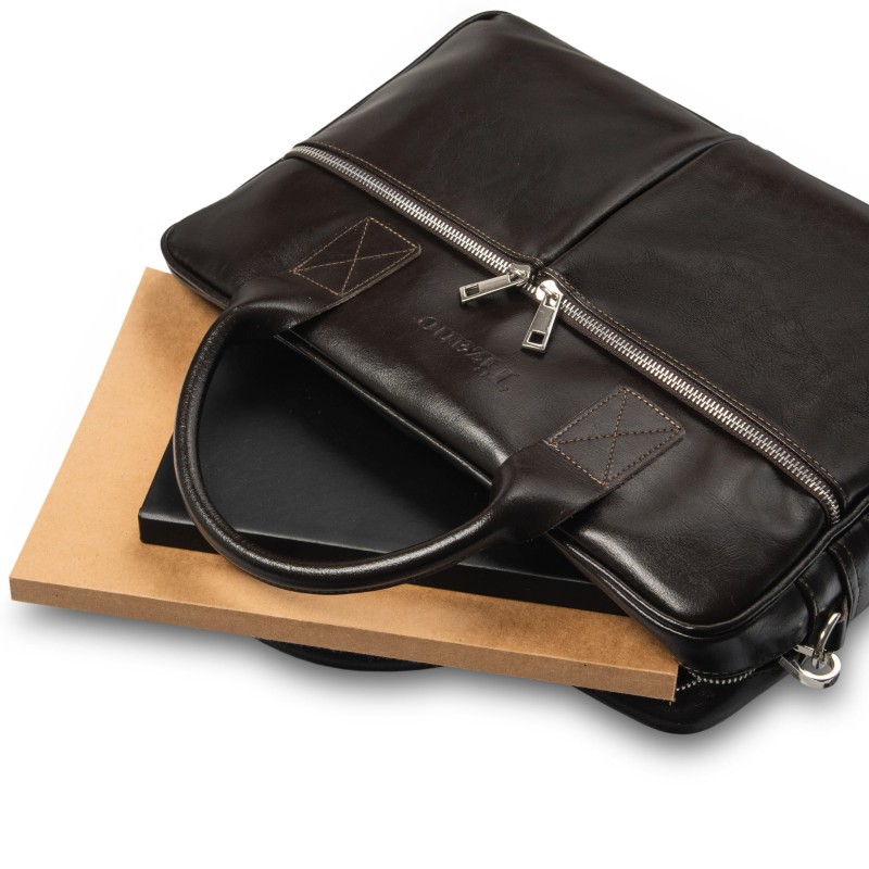 Skórzana torba męska TM11 czekolada