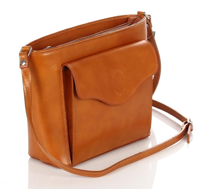 Skórzana włoska listonoszka