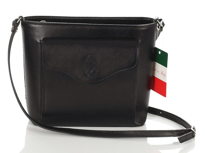 Ekskluzywna Skórzana włoska listonoszka