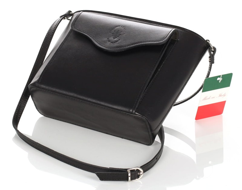 Ekskluzywna Skórzana włoska listonoszka