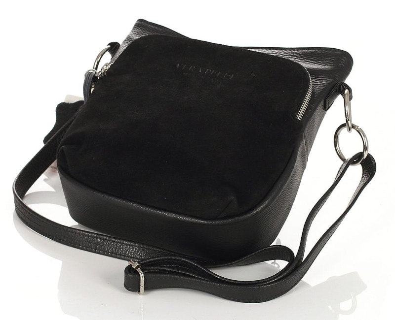 Bestseller Włoska skórzana listonoszka S47