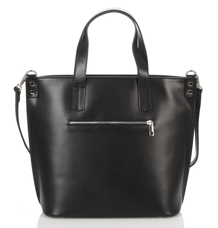 VERA PELLE Ekskluzywna Skórzana włoska torebka