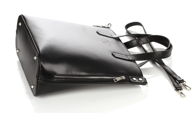 VERA PELLE Ekskluzywna Skórzana włoska torebka