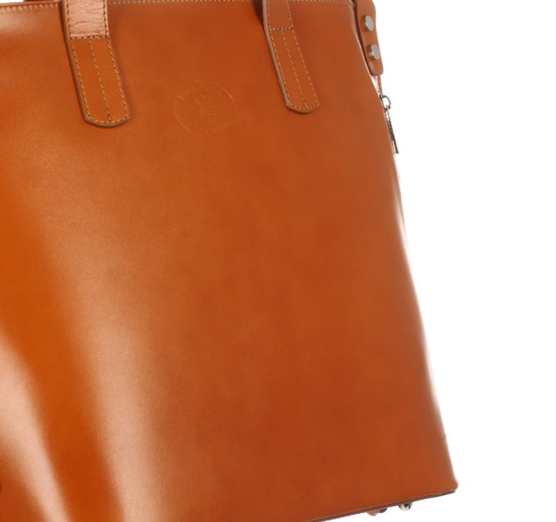 VERA PELLE Ekskluzywna Skórzana włoska torebka