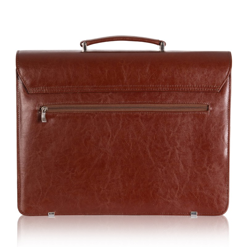 Skórzana Aktówka Męska na Laptopa