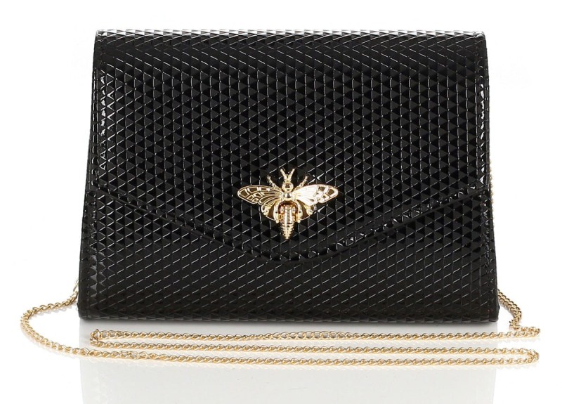 Zjawiskowa kopertówka na złotym łańcuszku