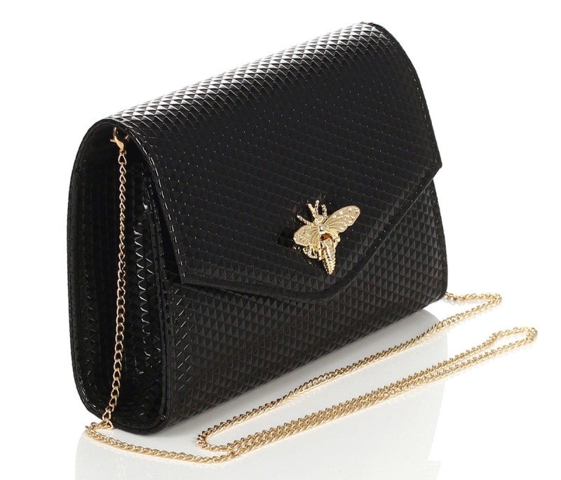 Zjawiskowa kopertówka na złotym łańcuszku