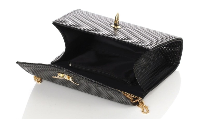 Zjawiskowa kopertówka na złotym łańcuszku