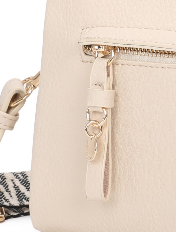 Lulu Castagnette Pojemna torebka listonoszka 3 komory