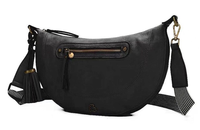 Lulu Castagnette Genialna torebka listonoszka na szerokim pasku