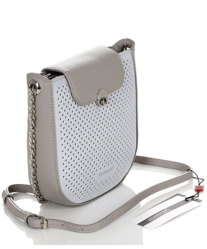 MONNARI Efektowna szara listonoszka 