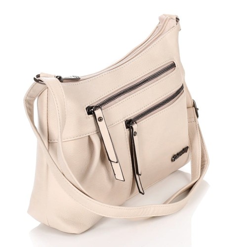 Gallantry Paris Beżowa torebka listonoszka 