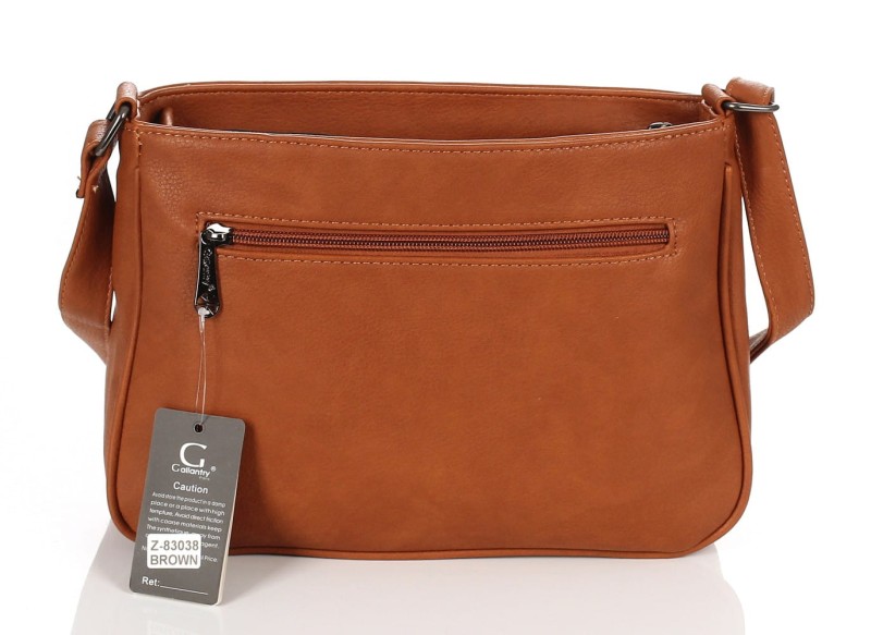 Gallantry Paris torebka listonoszka Brązowa Praktyczna