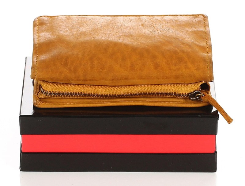 Cudowny skórzany portfel damski Indyjska skóra