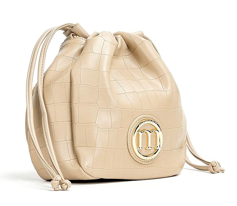 Monnari Genialna beżowa listonoszka worek