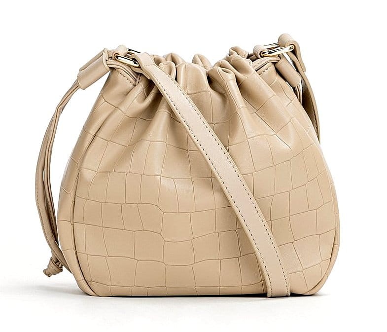 Monnari Genialna beżowa listonoszka worek