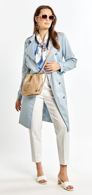 Monnari Genialna beżowa listonoszka worek