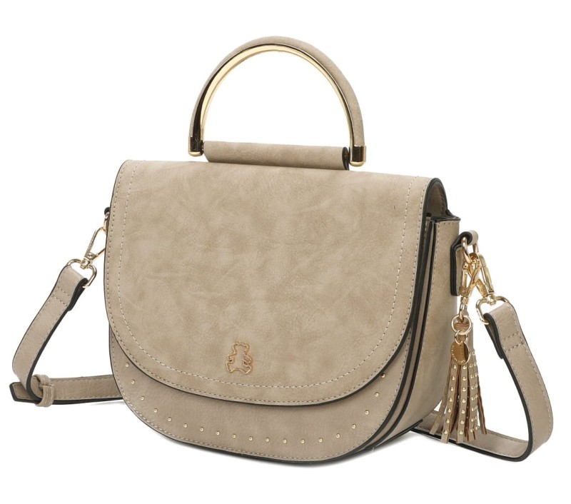 Lulu Castagnette Torebka listonoszka z klapą