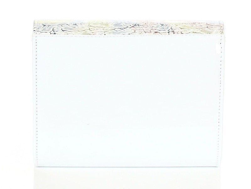 Salvare Świetna kopertówka na łańcuszku Lakier Biały