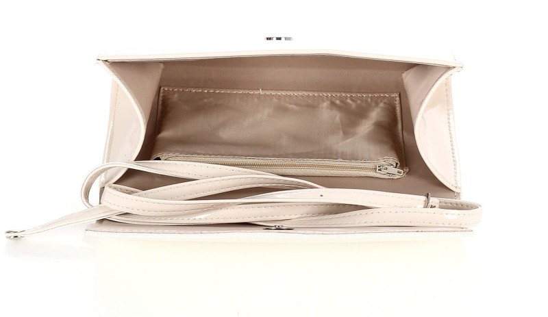 SALVARE Niewielka zgrabna torebka kopertówka na pasku