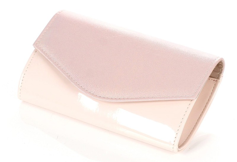 SALVARE Niewielka zgrabna torebka kopertówka na pasku