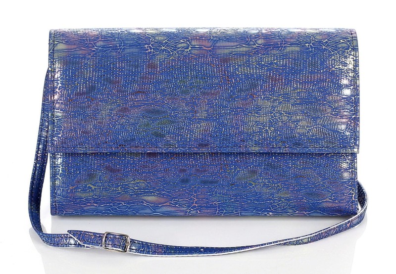 SALVARE Duża torebka kopertówka na pasku