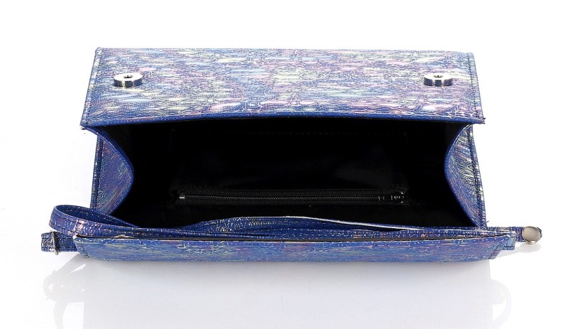 SALVARE Duża torebka kopertówka na pasku