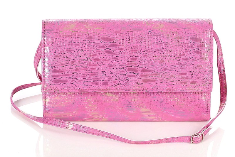 SALVARE Duża torebka kopertówka na pasku