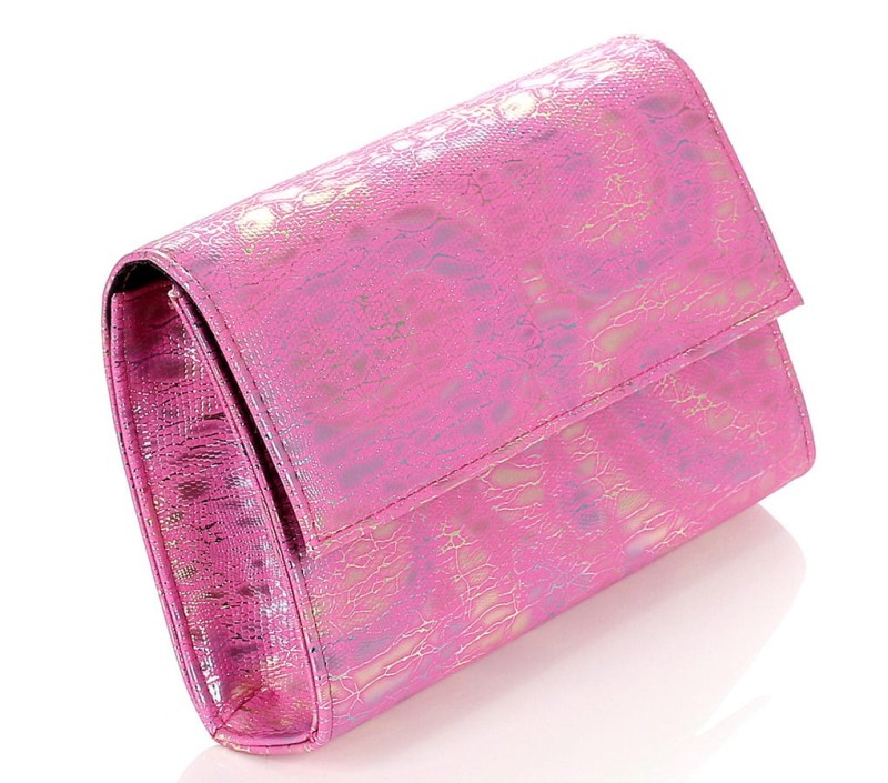 SALVARE Duża torebka kopertówka na pasku