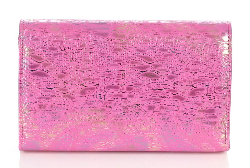 SALVARE Duża torebka kopertówka na pasku