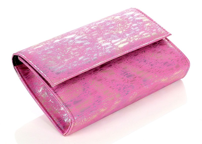 SALVARE Duża torebka kopertówka na pasku