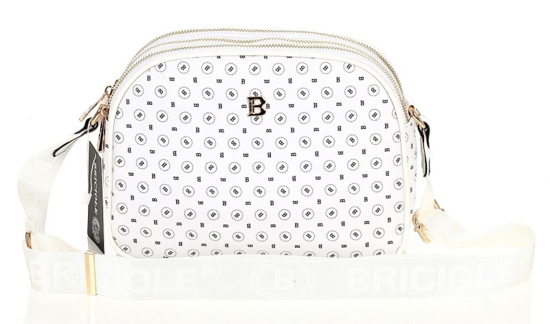 BRICOLE Pojemna trzykomorowa torebka listonoszka