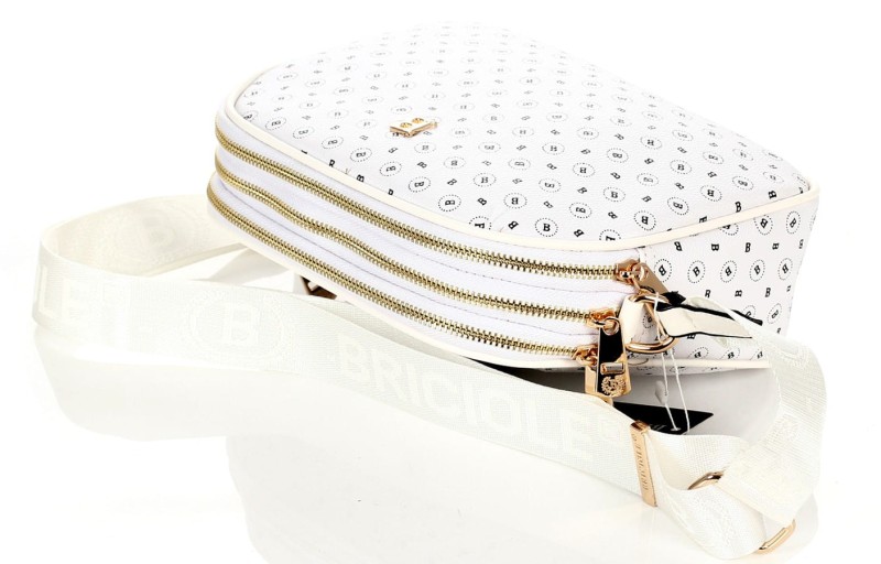 BRICOLE Pojemna trzykomorowa torebka listonoszka