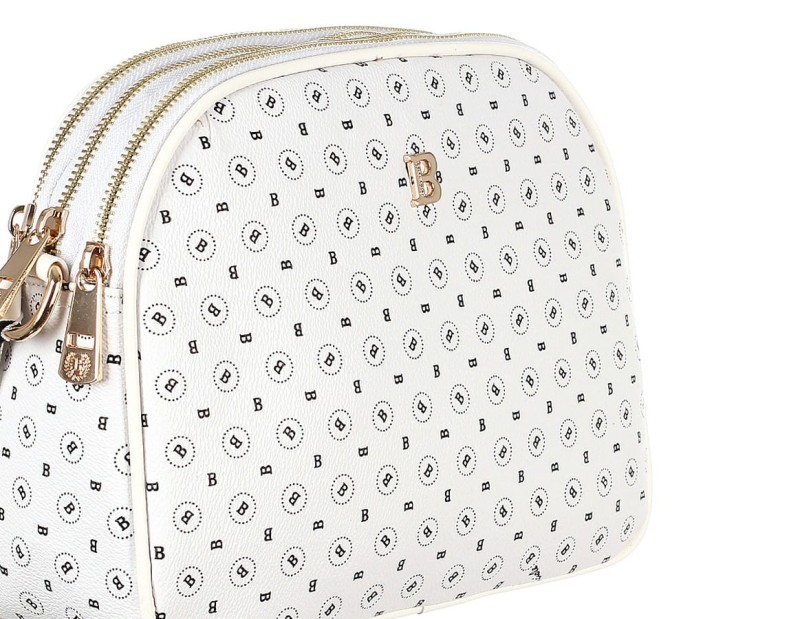 BRICOLE Pojemna trzykomorowa torebka listonoszka