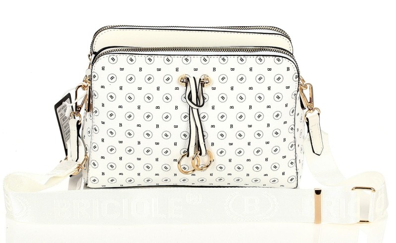 Śliczna Torebka Listonoszka Trzy komory MONOGRAM