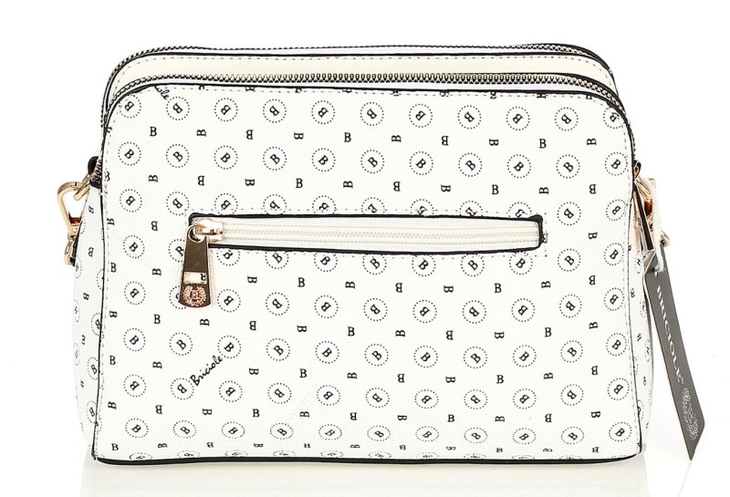 Śliczna Torebka Listonoszka Trzy komory MONOGRAM