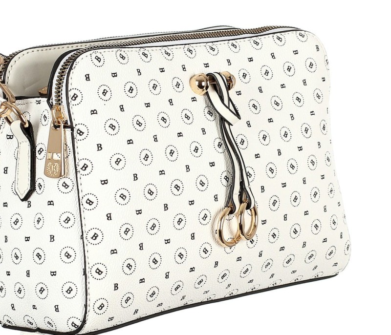 Śliczna Torebka Listonoszka Trzy komory MONOGRAM