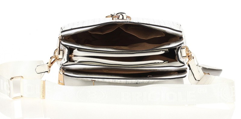 Śliczna Torebka Listonoszka Trzy komory MONOGRAM