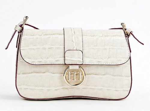 MONNARI Zgrabna beżowa torebka listonoszka 