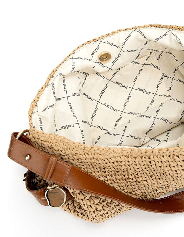 Fame Stage Piękny letni pleciony worek na regulowanej rączce