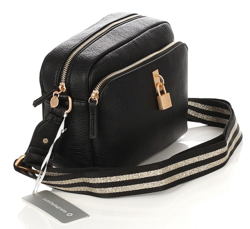 Lulu Castagnette Torebka listonoszka na pasku pojemna