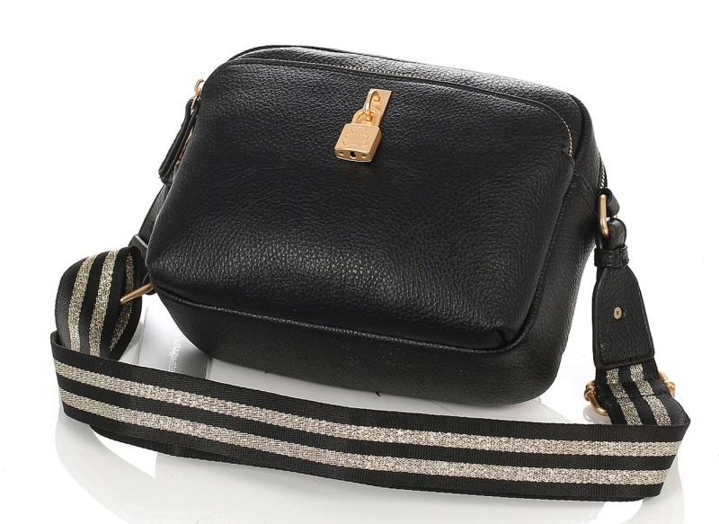 Lulu Castagnette Torebka listonoszka na pasku pojemna