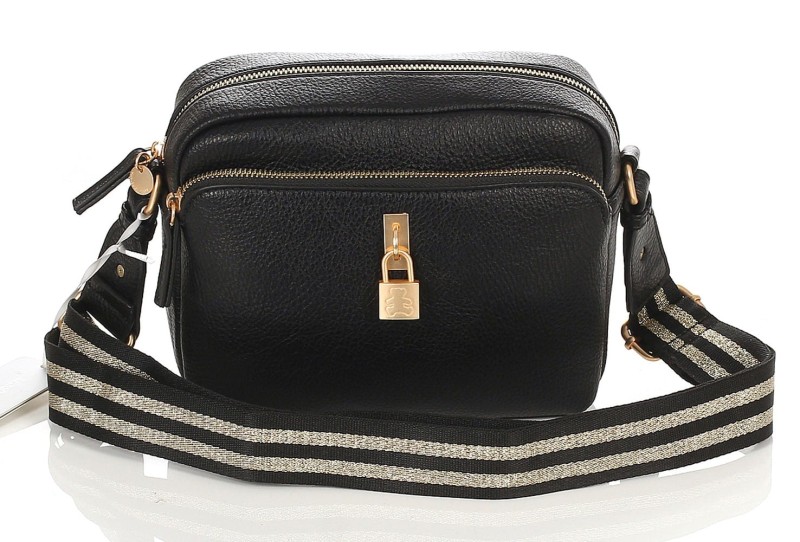 Lulu Castagnette Torebka listonoszka na pasku pojemna