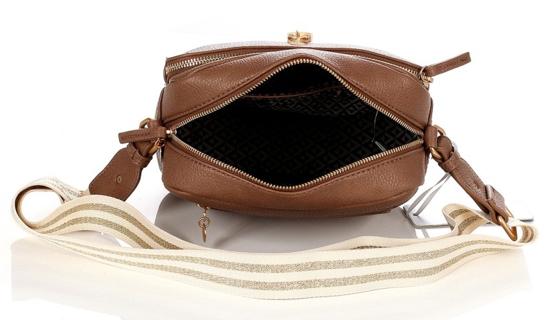 Lulu Castagnette Torebka listonoszka na pasku pojemna