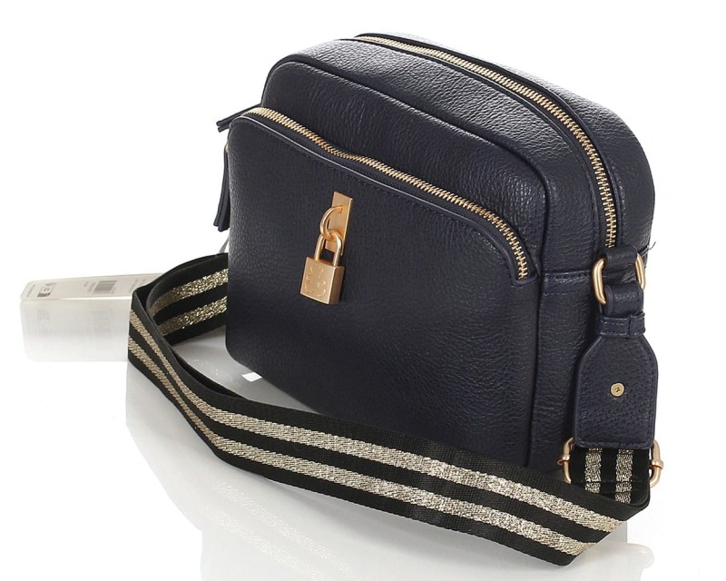 Lulu Castagnette Torebka listonoszka na pasku pojemna