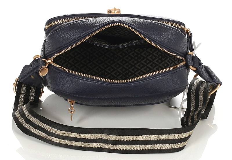 Lulu Castagnette Torebka listonoszka na pasku pojemna