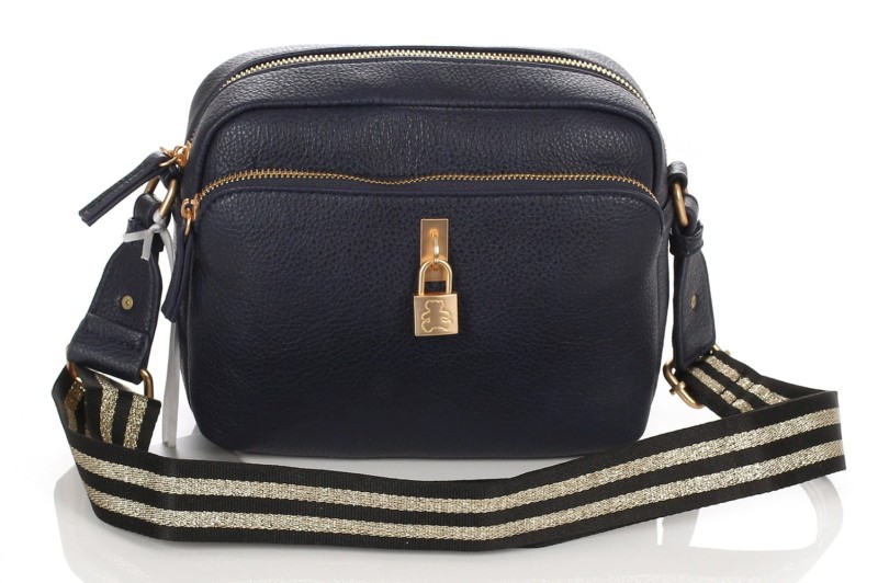 Lulu Castagnette Torebka listonoszka na pasku pojemna