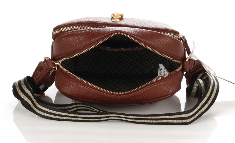 Lulu Castagnette Torebka listonoszka na pasku pojemna